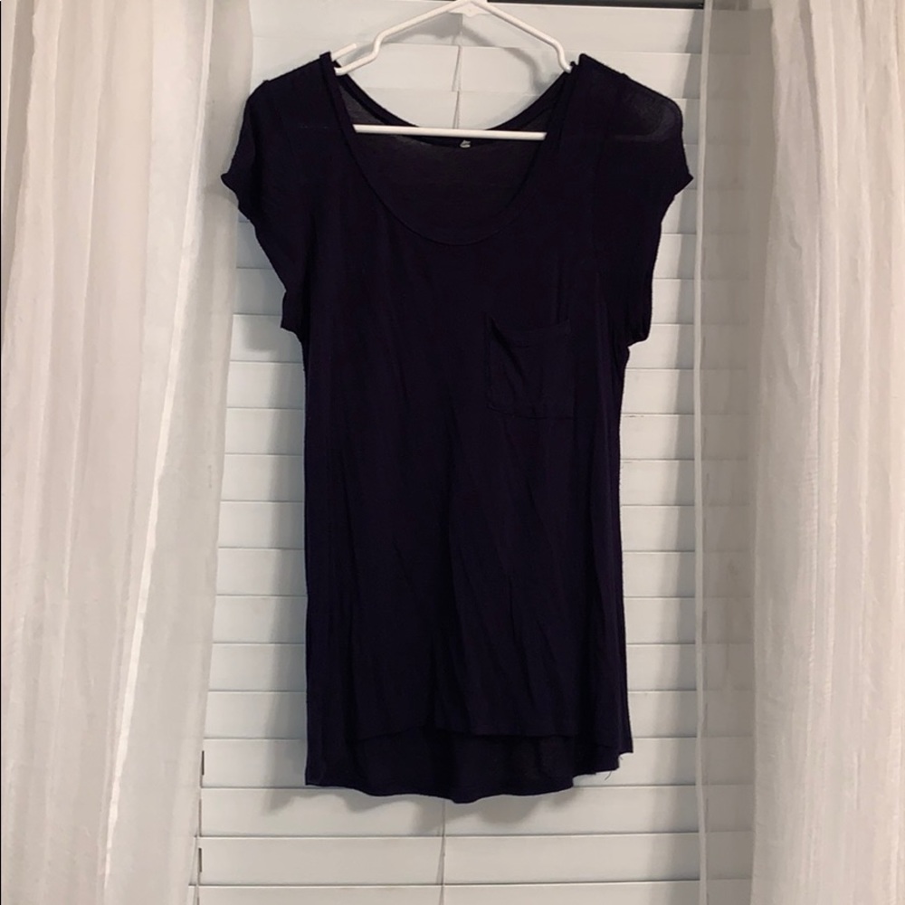 Navy blue shirt